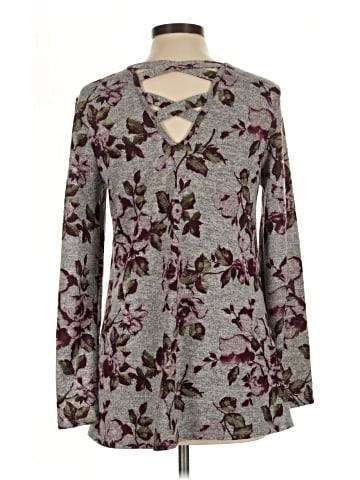 Iz Byer Long Sleeve Blouse (view 2)