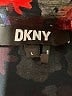 DKNY 100% Polyester Floral Black Long Sleeve Blouse Size L - photo 7