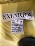 Amarra 100% Polyester Yellow Cocktail Dress Size 2 - photo 4