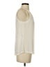 Express Outlet 100% Polyester Ivory Sleeveless Blouse Size S - photo 4