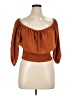Gianni Bini Brown 3/4 Sleeve Blouse Size XL - photo 1