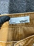 Vervet 100% Cotton Solid Tan Orange Denim Shorts Size 26 waist - photo 3