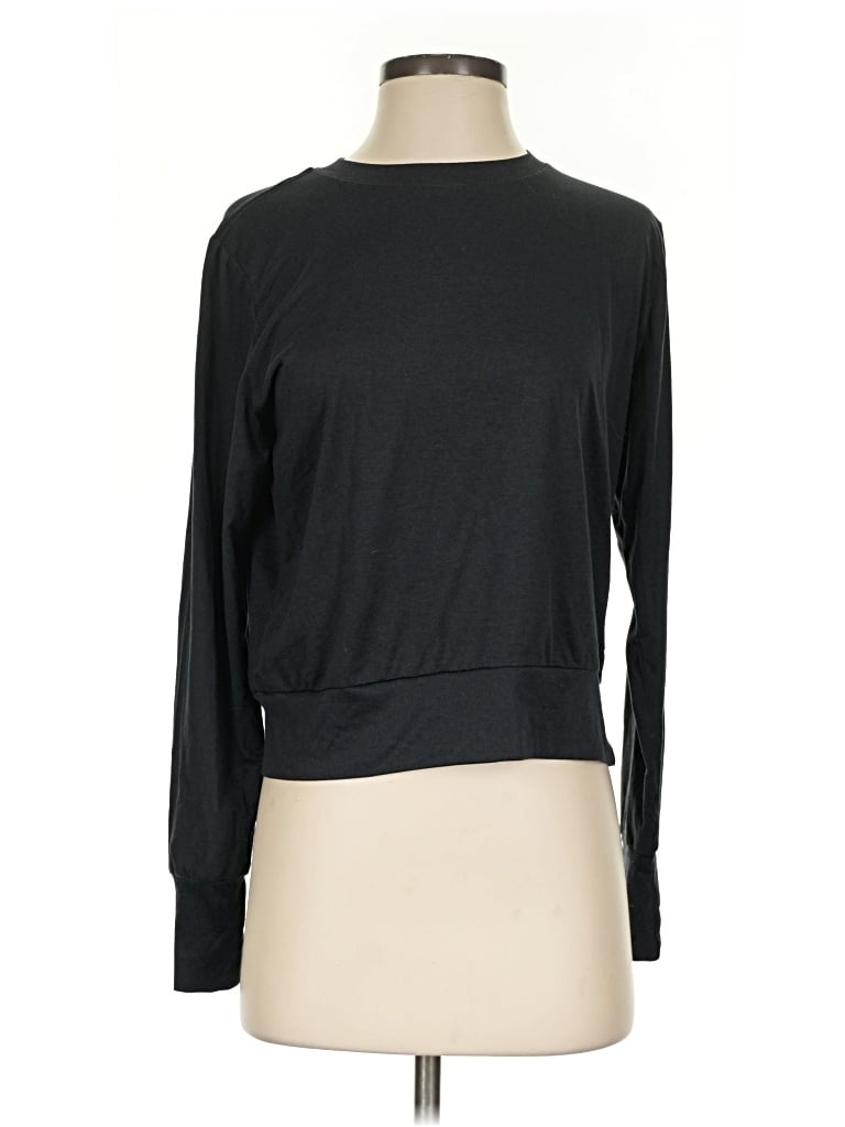 Pre-owned Vuori Long Sleeve T-shirt In Black