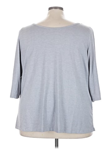 Lane Bryant Outlet 3/4 Sleeve Top (view 2)