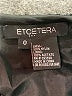 Etcetera 100% Nylon Black Cocktail Dress Size 0 - photo 7