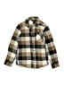 Volcom Plaid Brown Long Sleeve Button-Down Shirt Size S (youth) - photo 1