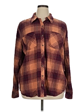 Natural Reflections Long Sleeve Button Down Shirt
