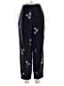 Allison Taylor 100% Polyester Graphic Black Casual Pants Size 8 - photo 1