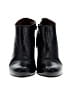 Assorted Brands 100% Leather Black Ankle Boots Size EU 37 - photo 2