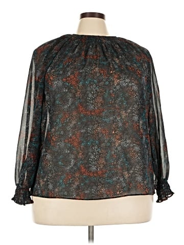 Ava & Viv Long Sleeve Blouse (view 1)