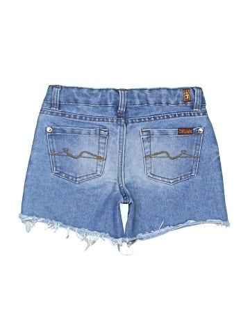 7 For All Mankind Denim Shorts (view 2)