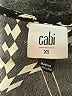 CAbi 100% Polyester Print Black Cocktail Dress Size XS - photo 3