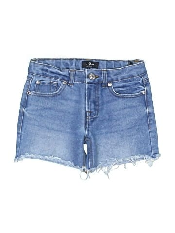 7 For All Mankind Denim Shorts (view 1)