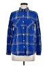 Old Navy Plaid Blue Long Sleeve Button-Down Shirt Size M - photo 1