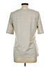 Talbots Outlet Gray Short Sleeve Top Size L - photo 2