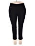 Zac & Rachel Solid Black Active Pants Size 18 - photo 1