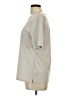 Talbots Outlet Gray Short Sleeve Top Size L - photo 5
