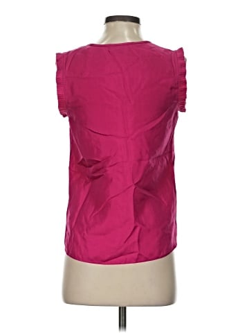 J.Crew Sleeveless Silk Top (view 2)