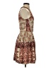 Mossimo Print Brown Cocktail Dress Size XS - photo 4