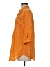 Connection 18 100% Cotton Orange 3/4 Sleeve Button-Down Shirt Size M - photo 5