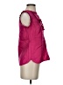 J.Crew 100% Silk Pink Sleeveless Silk Top Size 0 (petite) - photo 4