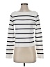 MNG Stripes White Pullover Sweater Size S - photo 1