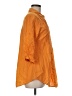 Connection 18 100% Cotton Orange 3/4 Sleeve Button-Down Shirt Size M - photo 4