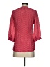 Ellie Kai 100% Silk Red 3/4 Sleeve Silk Top Size 0 - photo 2