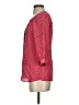 Ellie Kai 100% Silk Red 3/4 Sleeve Silk Top Size 0 - photo 5