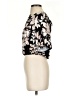 Veronica M. Black Short Sleeve Blouse Size XS - photo 5