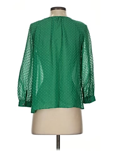 J.Crew 3/4 Sleeve Silk Top (view 2)