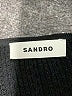 Sandro Black Short Sleeve Top Size Med (2) - photo 7