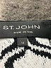 St. John Black 3/4 Sleeve Blouse Size 10 - photo 7