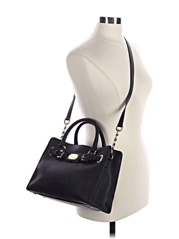 MICHAEL Michael Kors Leather Satchel (view 2)