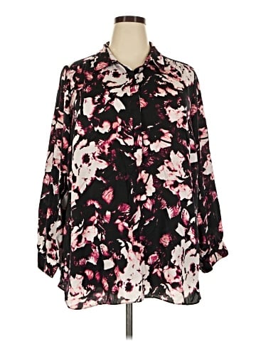 Apt. 9 3/4 Sleeve Blouse (view 1)