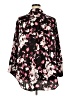 Apt. 9 Floral Black 3/4 Sleeve Blouse Size 2X - photo 2