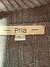 Pria 100% Cotton Gray Long Sleeve Turtleneck Size L - photo 7