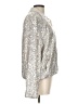 Ann Taylor LOFT Metallic Silver Jacket Size L - photo 4