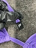 Fabletics Solid Purple Swimsuit Top One size - photo 3