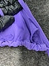 Fabletics Solid Purple Swimsuit Top One size - photo 4