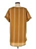 Identify Gold Short Sleeve Blouse Size M - photo 2
