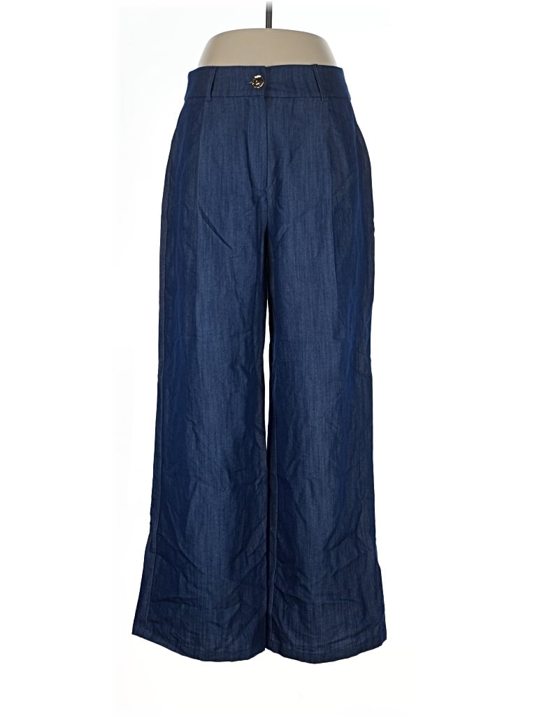 Pre-owned Commense Casual Pants In Blue