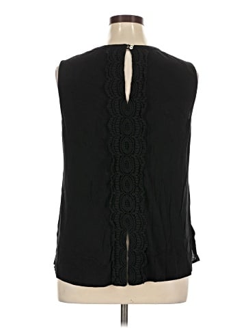 Pale Sky Sleeveless Blouse (view 2)