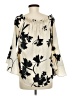 Joseph Ribkoff 100% Polyester Ivory 3/4 Sleeve Blouse Size 8 - photo 2