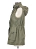 Coldwater Creek 100% Polyester Green Raincoat Size S (petite) - photo 5