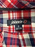 Johnnie-O 100% Cotton Plaid Red Long Sleeve Button-Down Shirt Size 6 - photo 3