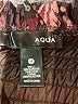 Aqua Floral Purple Cocktail Dress Size M - photo 7