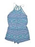 Tucker + Tate Print Blue Romper Size XL (kids) - photo 1