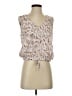 Cloth & Stone 100% Lyocell Tan Sleeveless Blouse Size S - photo 1