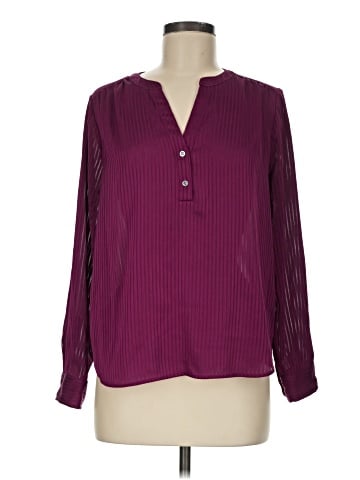 J.Crew Factory Store Long Sleeve Blouse (view 1)